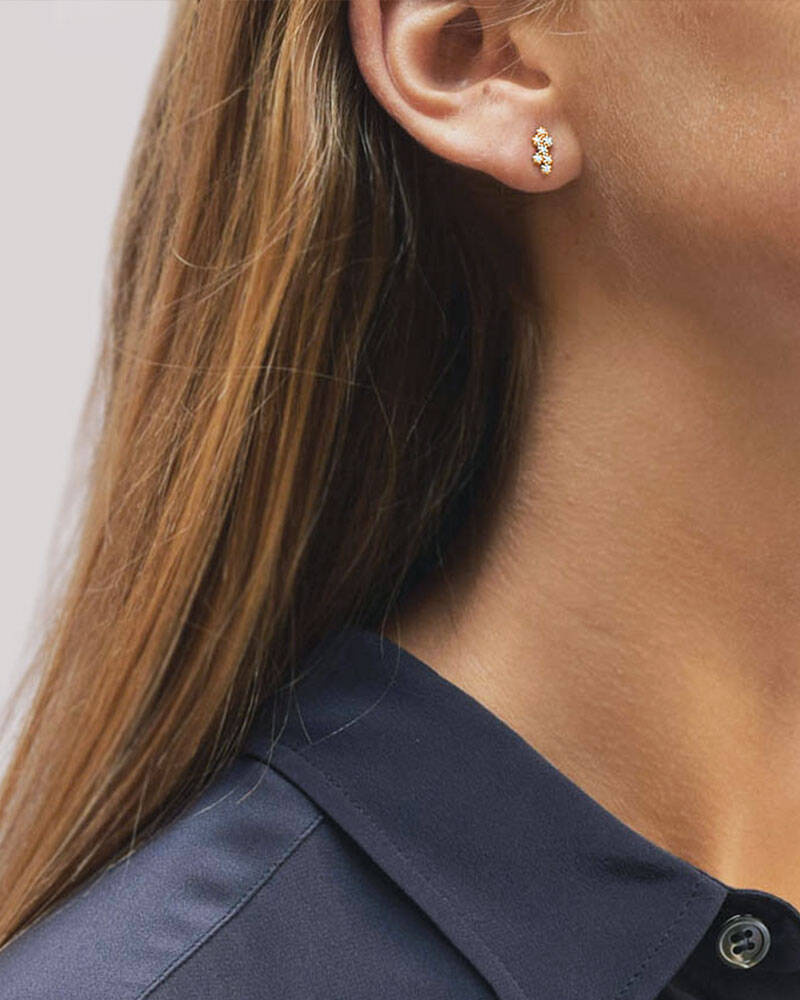 Milky Way drop Ørering guld