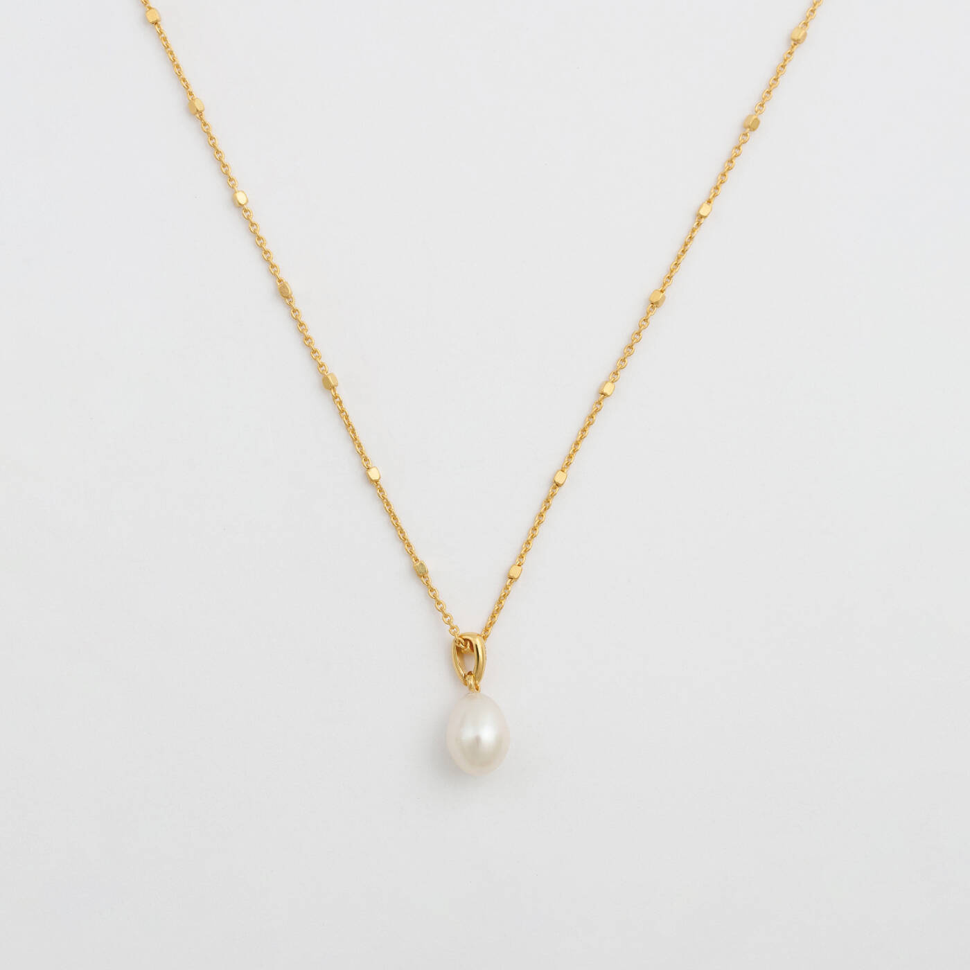 Treasure Single Pearl Halskæde Gold