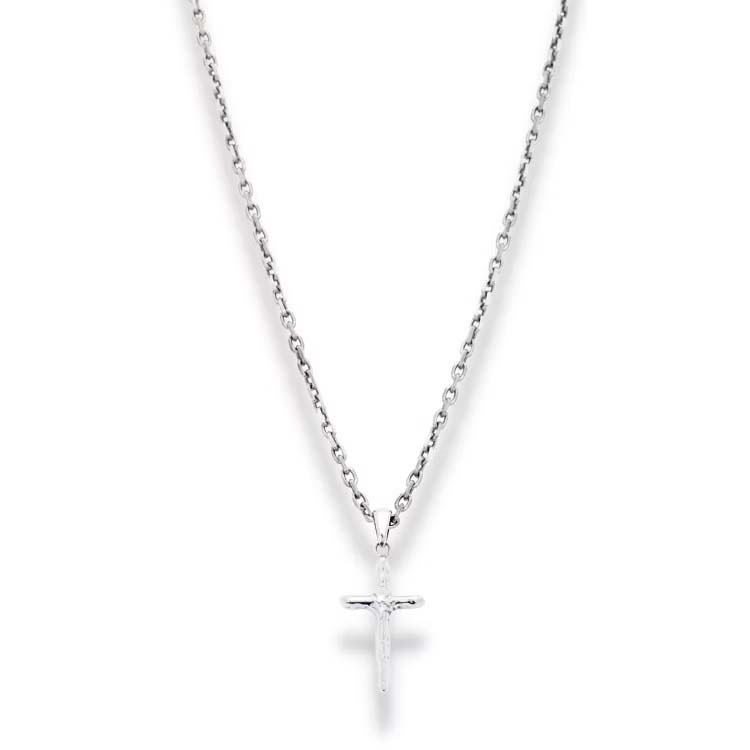 SølvHalskæde med hänge. 50+5cm