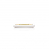 Enamel thin ring white (gold) Enamel thin ring white (gold)
