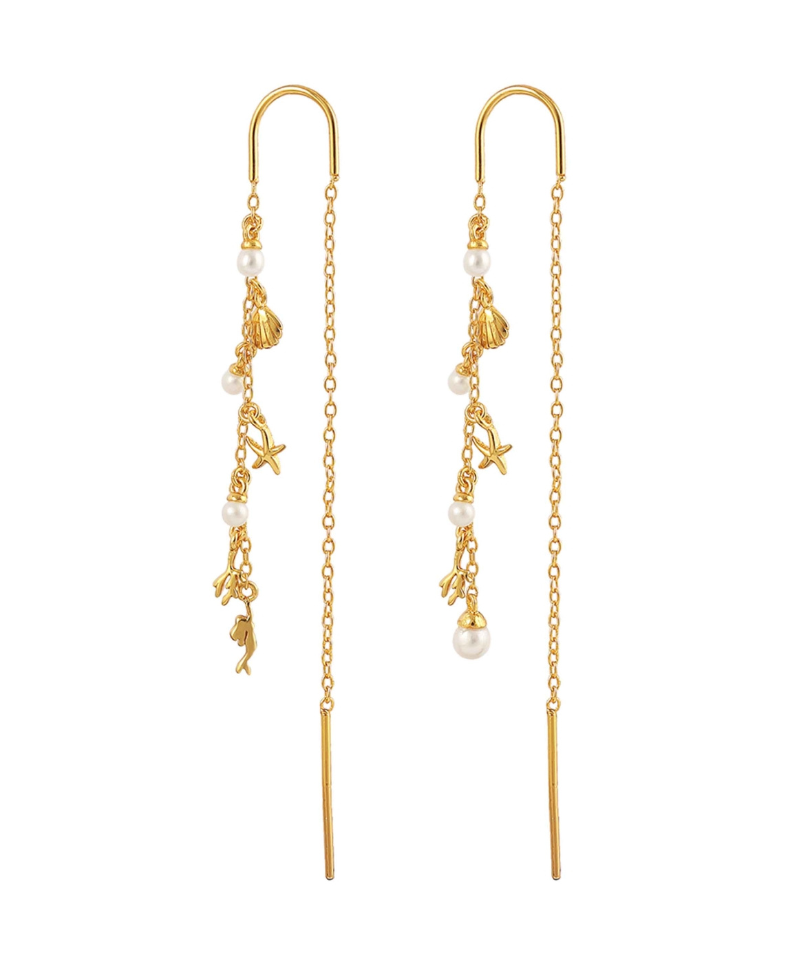 Frutti di mare Earrings Gold