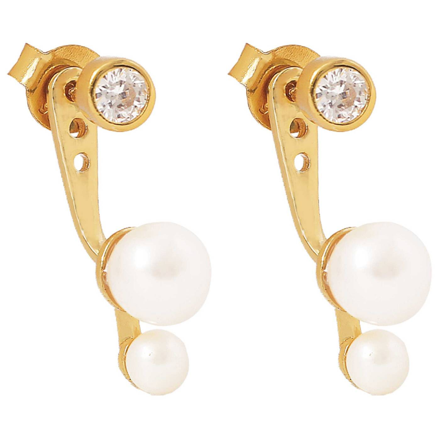 Agnes earstickers Øreringe Guld