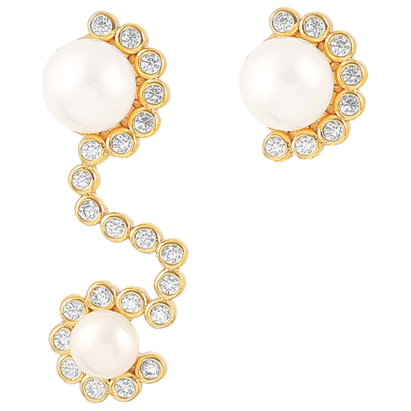 Lily stickers Øreringe Guld