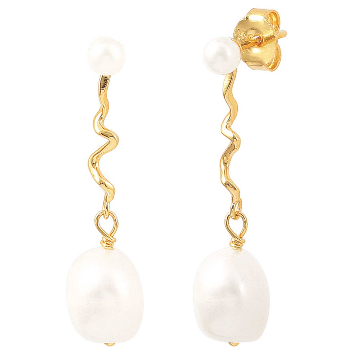 Alva stickers Øreringe Guld