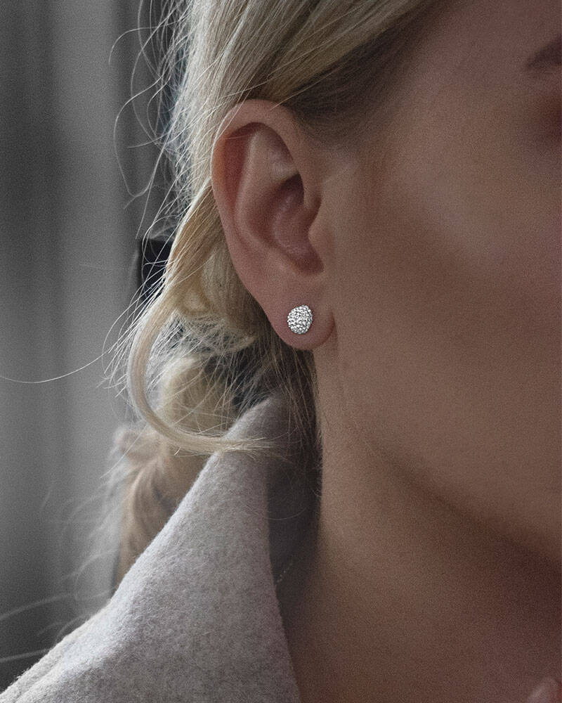 Stardust drop Ørering Sølv