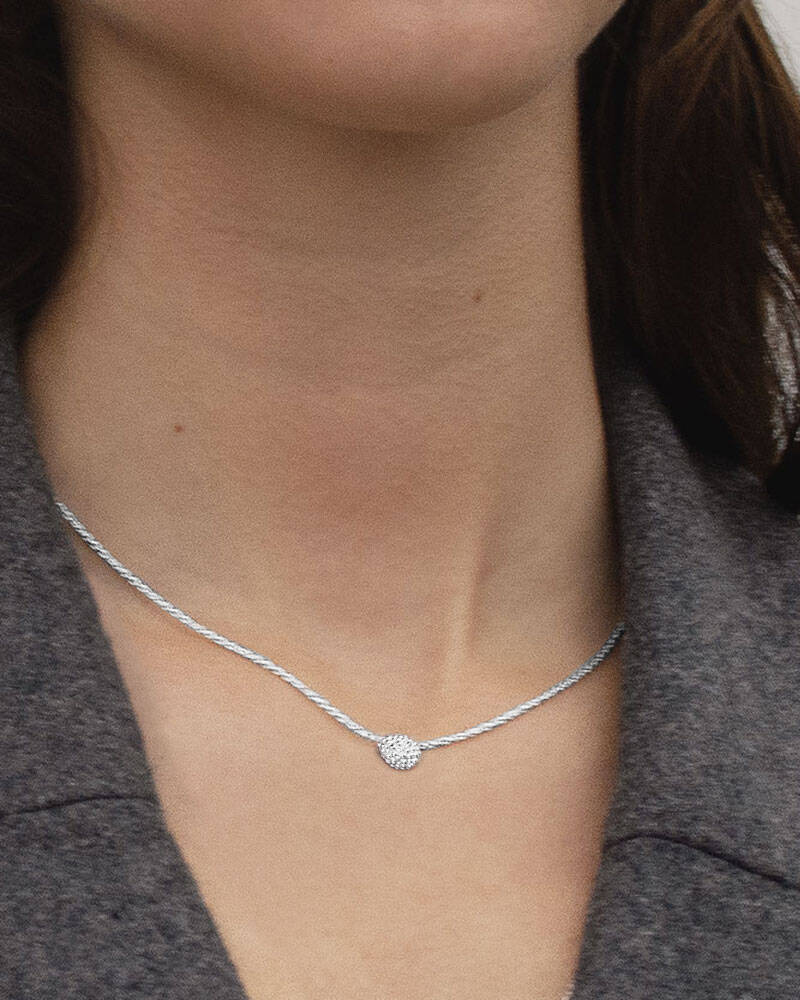 Stardust drop Halsketten Sølv