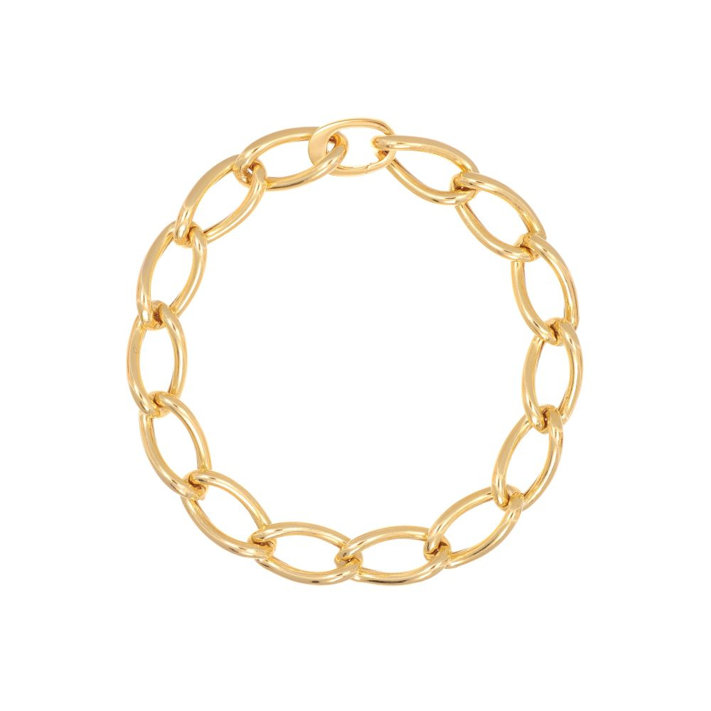 Ellisse - 18k guldpläterad Armbånd