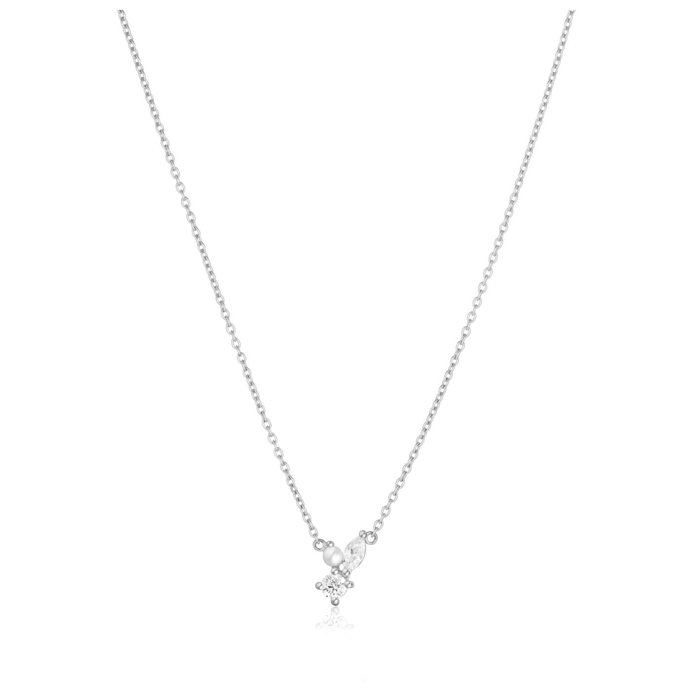 ADRIA TRE PICCOLO Halskæde Sølv