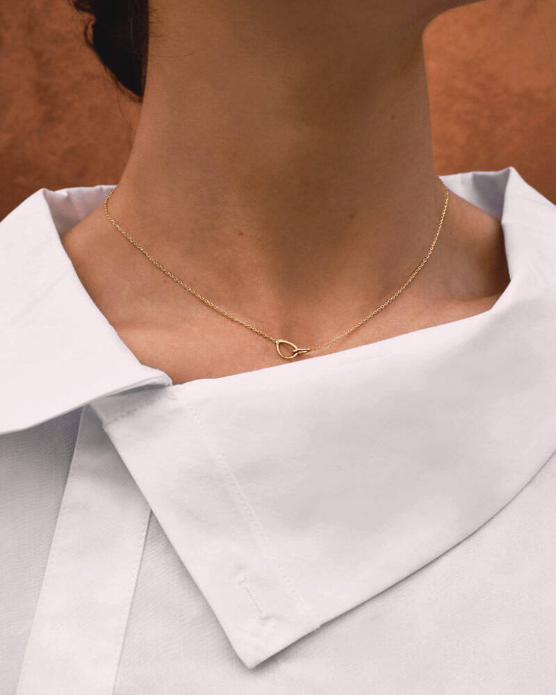 Together drop Halsketten guld