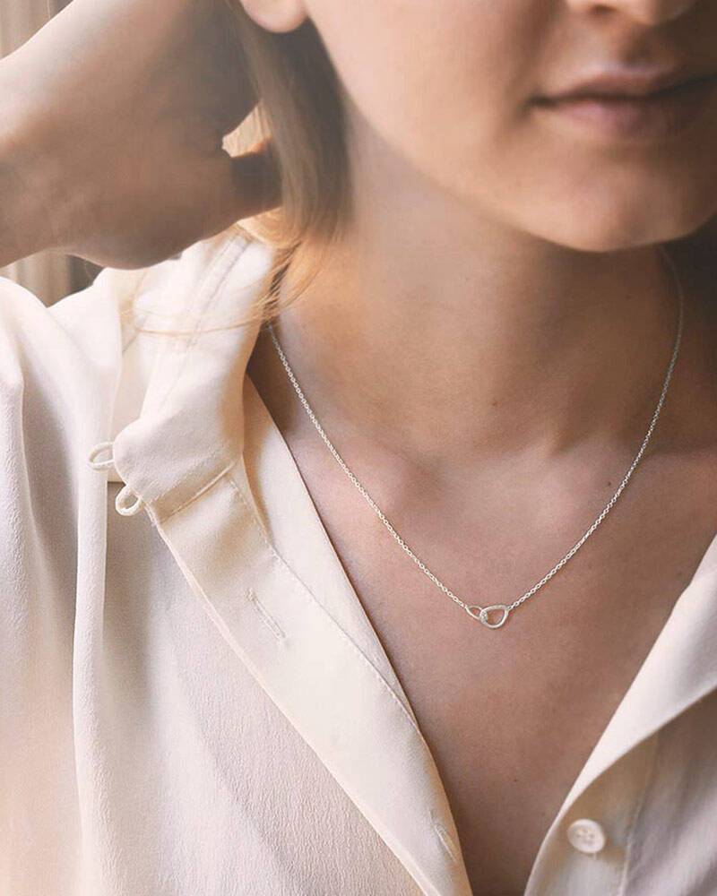 Together drop Halsketten Sølv