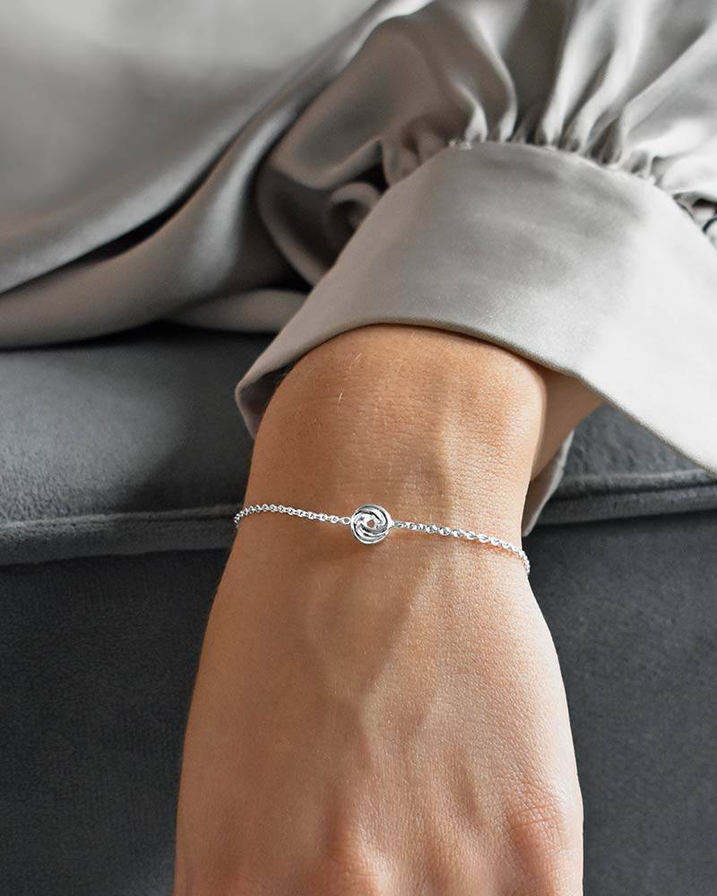 Unity drop Armbånd Sølv