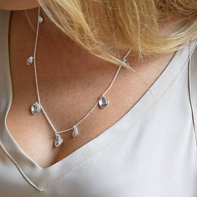 Violet full Halskæde