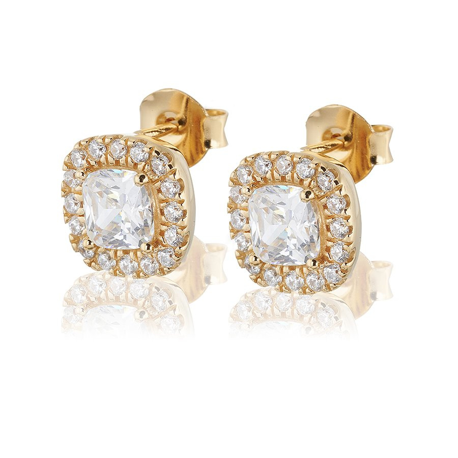 Glamorous Earrings studs Gold