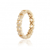 Sparkling ellipse mini Ring Gold Sparkling ellipse mini Ring Gold