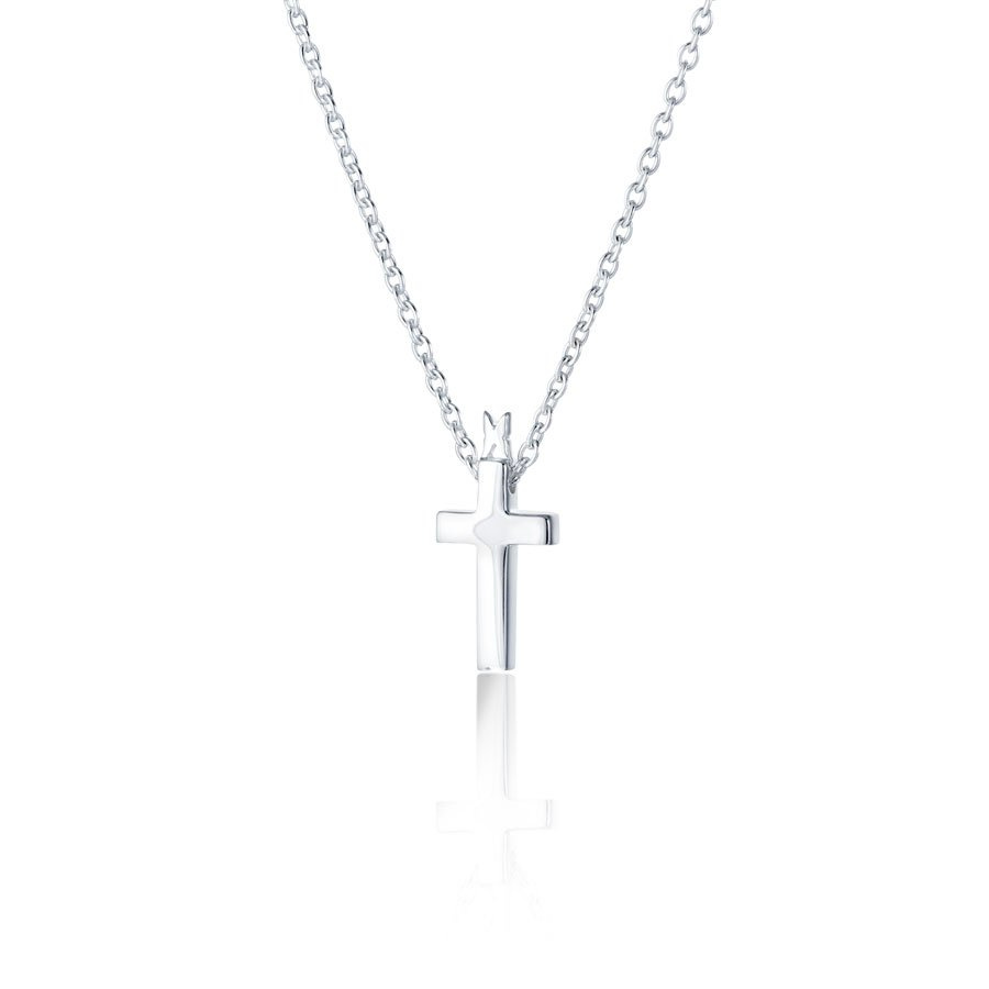 Cross faith Necklace Silver