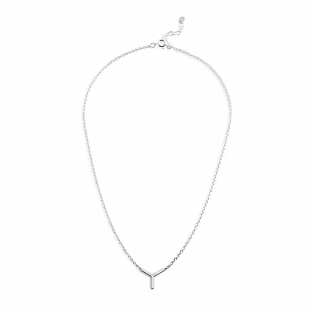 One Twenty Short Halskæde Sølv 42-45 cm